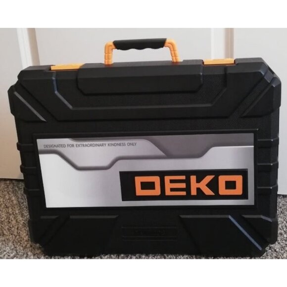 208 Piece Tool Set,General Household Hand Tool Kit, Auto Repair Tool Box - Picture 2 of 2